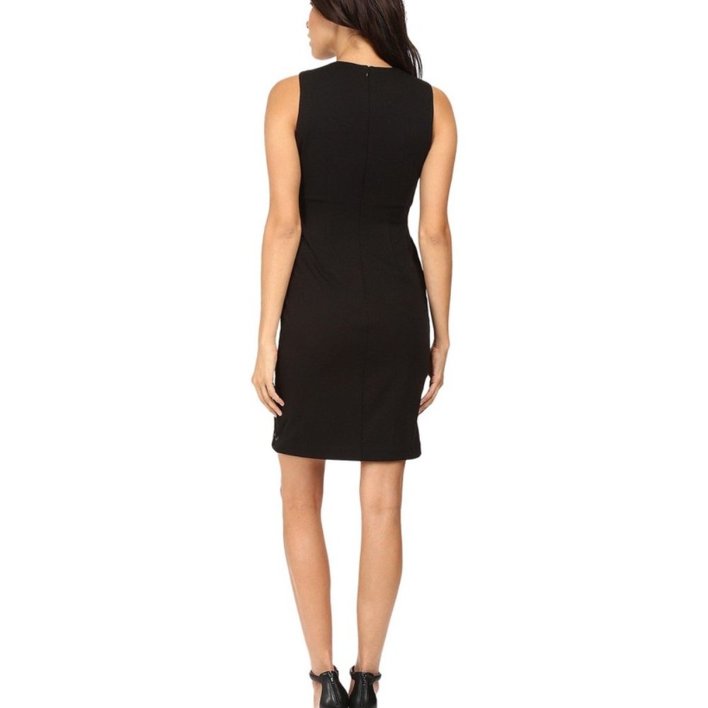 CALVIN KLEIN Mix Media Sheath Cd6p1437 Black/nude - Picture 2 of 14